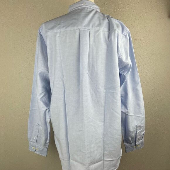 NWOT Lands End Blue Button Down Shirt Size 18 - Picture 5 of 8